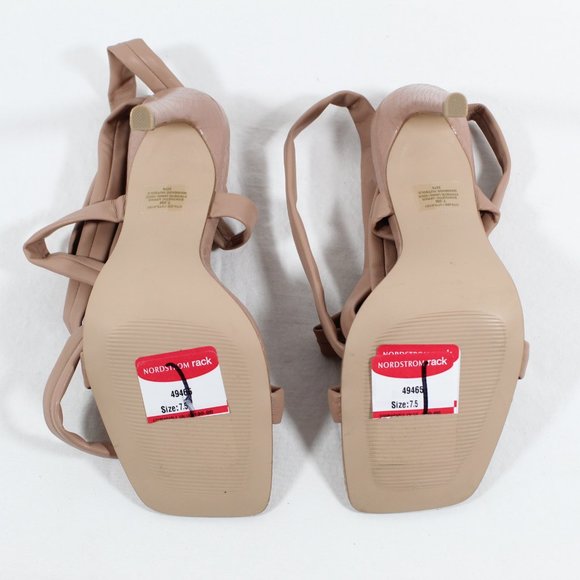 Steve Madden Women's Utilize Heeled Sandal - Tan 7.5M - Picture 4 of 5